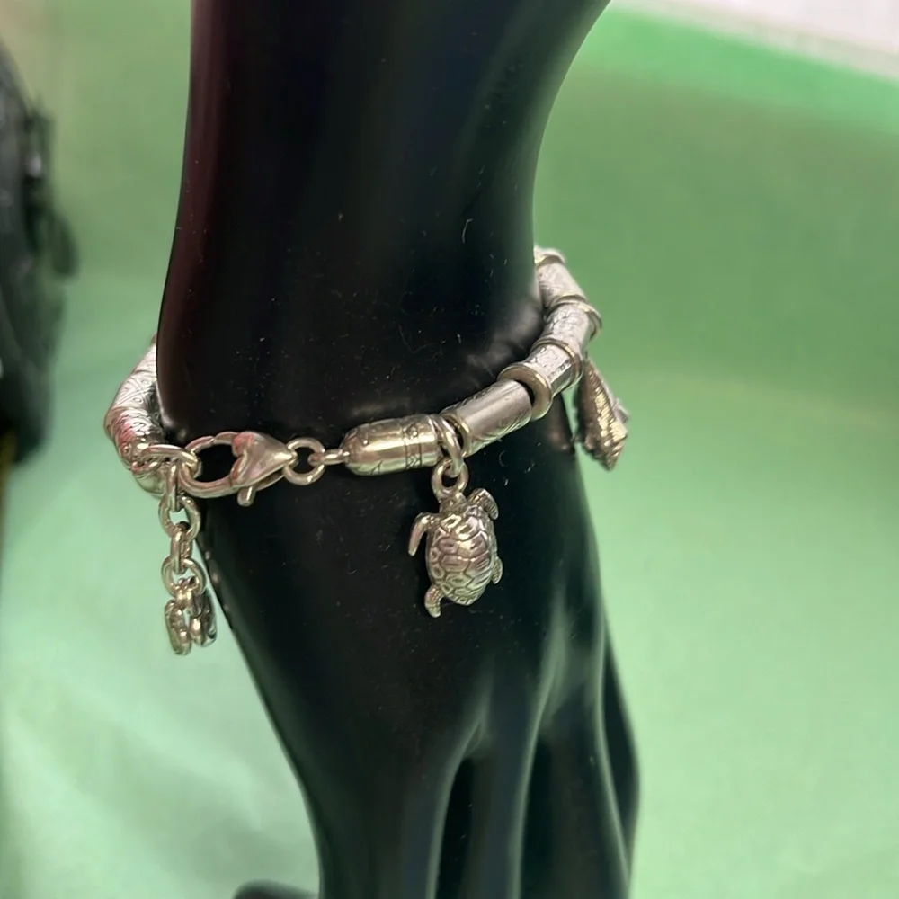 Brighton Under the Sea Barrel Charm Bracelet RETIRED - Picture 4 of 9